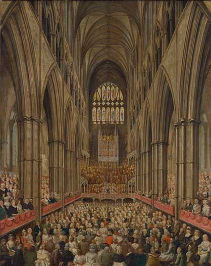 Interior View of Westminster Abbey