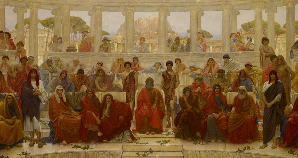 An Audience in Athens During Agamemnon