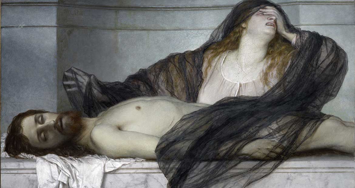 Magdalene Grieving over the Body of Christ