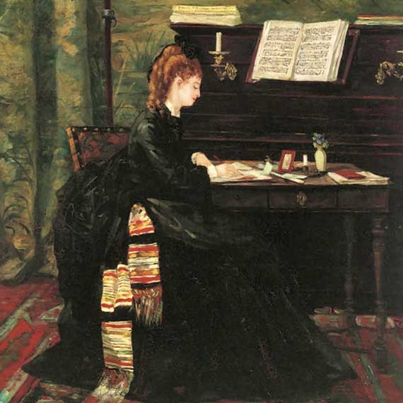 Femme au piano