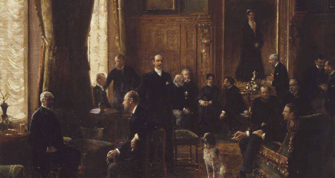 Le salon de la comtesse Potocka