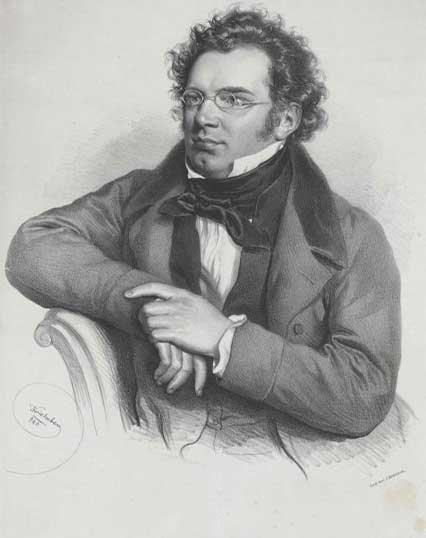 Portrait de Franz Schubert