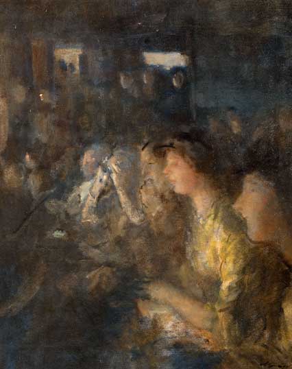 Scene In A Theatre