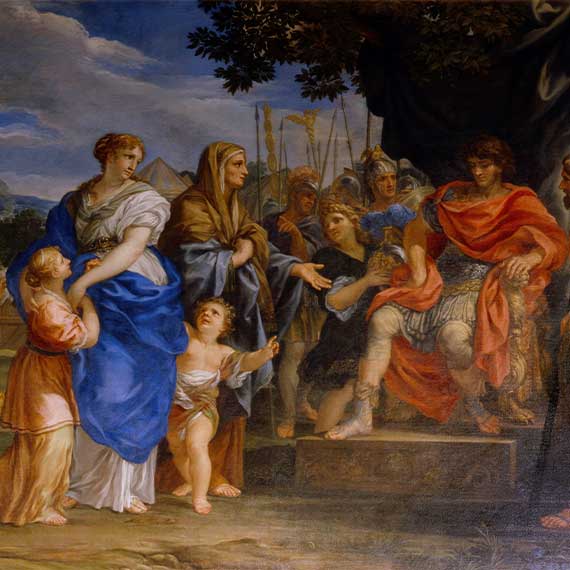 Coriolanus at the gates of Rome