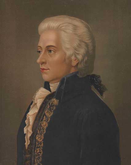 Portrait de Mozart