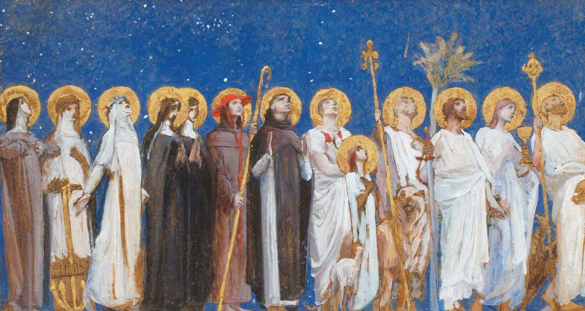 Saints en procession