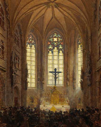 Solemn Mass in the Hofburg chapel