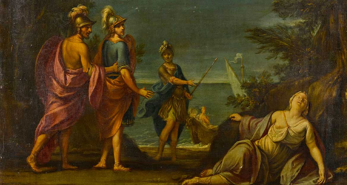 Armida abandoned by Rinaldo